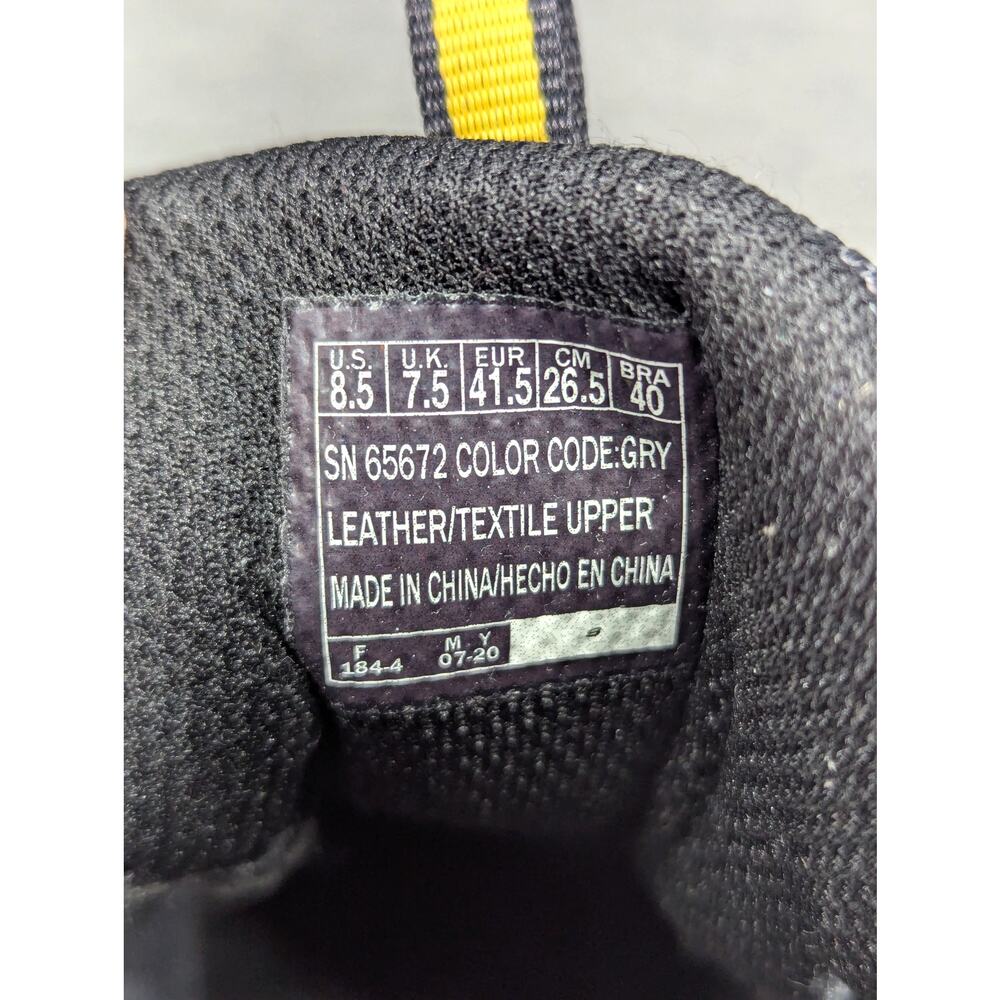 SKECHERS Mens Shoes - Gray/Yellow, Trego Pacifico, Waterproof, Hiking Boots, 8.5 - Picture 8 of 8
